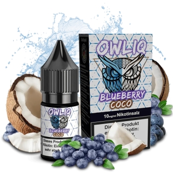 OWLIQ Nikotinsalz - Blueberry Coco